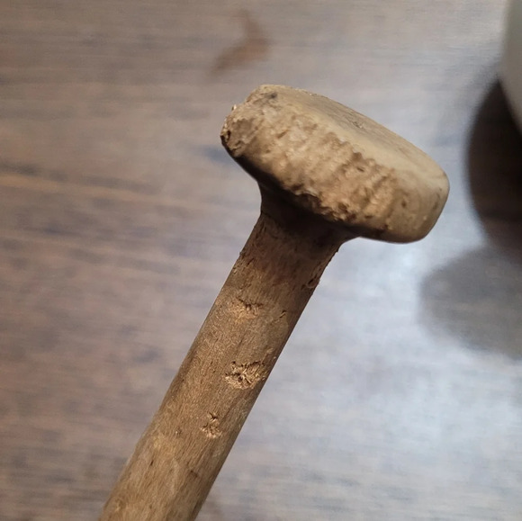 Marble Mortar with Wooden Pestle - Picture 7 of 7